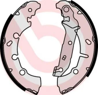 Гальмівні колодки барабанні BREMBO S 24 532