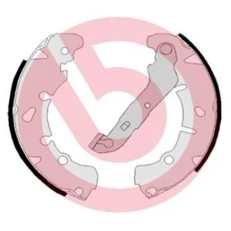 Колодки тормозные FORD FIESTA/FUSION 01- задн. BREMBO S24533