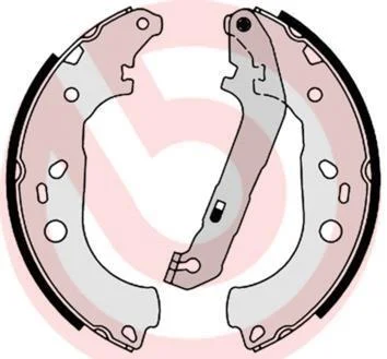 Гальмівні колодки барабанні BREMBO S 24 534