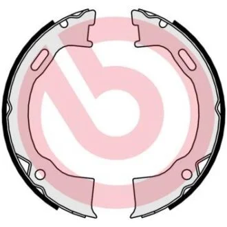 Комплект тормозных колодок, стояночная тормозная система BREMBO S24549