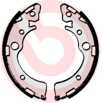 Гальмівні колодки, барабанні BREMBO S 28 509