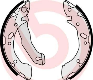 Гальмівні колодки, барабанні BREMBO S 30 503