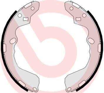 Гальмівні колодки, барабанні BREMBO S 30 508
