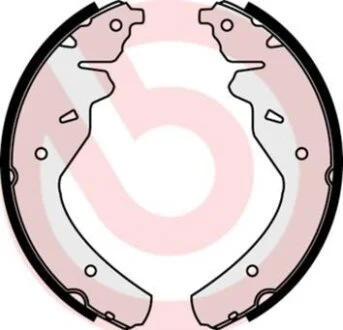 Гальмівні колодки, барабанні BREMBO S 30 509