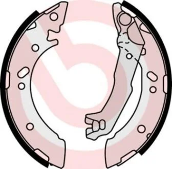 Гальмівні колодки, барабанні BREMBO S 30 510