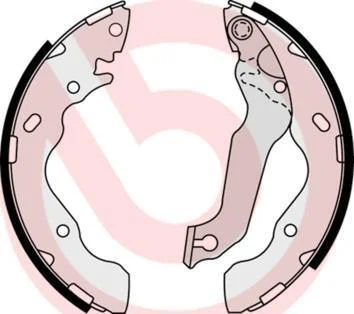 Колодки тормозные HYUNDAI ELANTRA/MATRIX 00-10 1.6-2.0 задн.барабан. BREMBO S 30 511