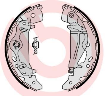 Комплект тормозных колодок BREMBO S30521