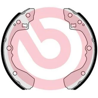 Гальмівні колодки, барабанні BREMBO S 30 539