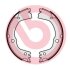 Комплект колодок стоянкових гальм BREMBO S30543 (фото 1)
