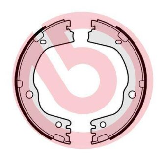 Комплект колодок стоянкових гальм BREMBO S30543