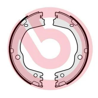 Комплект колодок стоянкових гальм BREMBO S30543