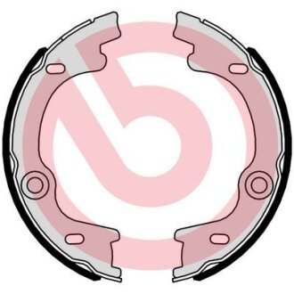 Гальмівні колодки, барабанні BREMBO S 30 545