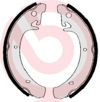 Комплект гальмівних колодок BREMBO S 41 503