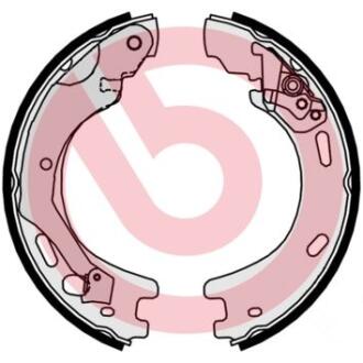 Колодки гальмівні барабанні (комплект 4 шт) BREMBO S44509