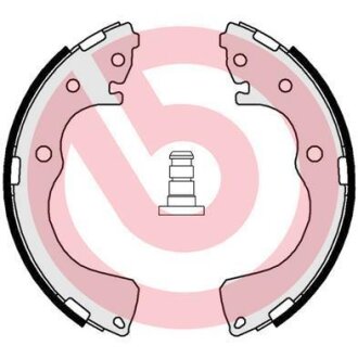 Гальмівні колодки, барабанні BREMBO S 49 525