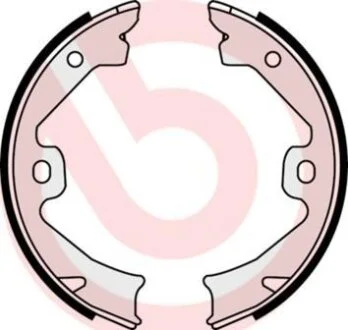 Гальмівні колодки, барабанні BREMBO S 52 509