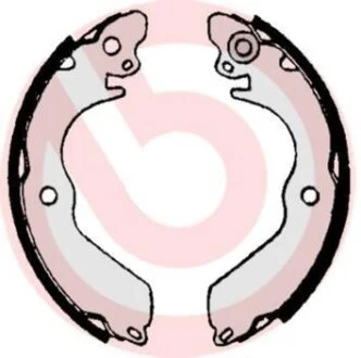 Гальмівні колодки, барабанні BREMBO S 54 513