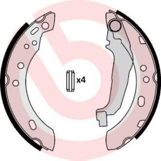 Колодки гальмівні барабанні (комплект 4 шт) BREMBO S 56 507
