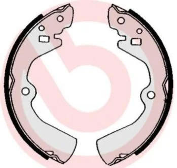 Гальмівні колодки, барабанні BREMBO S 56 516