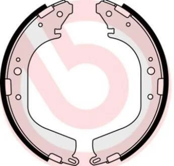 Колодки гальмівні барабанні (комплект 4 шт) BREMBO S 56 532