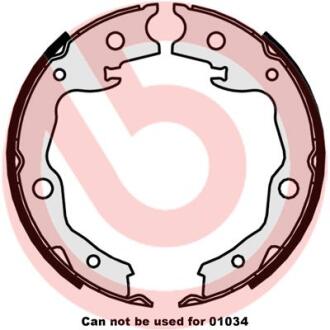 Комплект гальмівних колодок BREMBO S 56 545