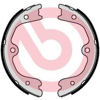 Гальмівні колодки, барабанні BREMBO S 56 552