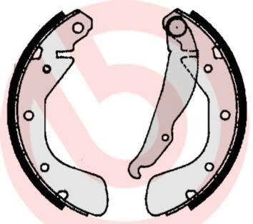 Гальмівні колодки, барабанні BREMBO S 59 511
