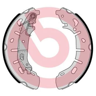 Гальмівні колодки (шт.) BREMBO S 59 531