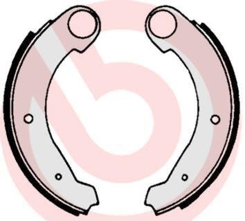Гальмівні колодки, барабанні BREMBO S 61 503