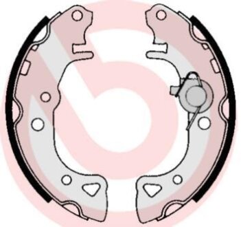 Гальмівні колодки, барабанні BREMBO S 61 516