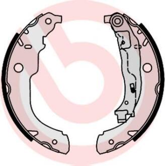 Колодки гальмівні барабанні (комплект 4 шт) BREMBO S 61 528