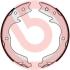 Колодки тормозные PSA/MITSUBISHI/SUBARU OUTLANDER/4007/IMPREZA 06- барабан. BREMBO S 61 542 (фото 1)