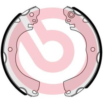 Колодки тормозные NISSAN TIIDA 07- барабан. BREMBO S61543