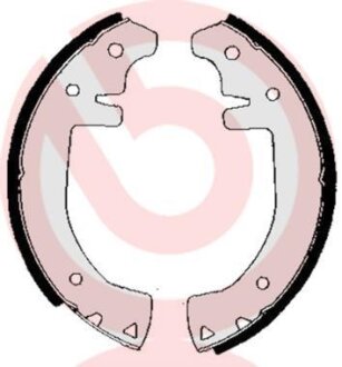 Гальмівні колодки, барабанні BREMBO S 68 501