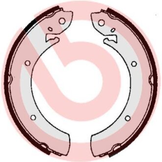 Гальмівні колодки, барабанні BREMBO S 68 516
