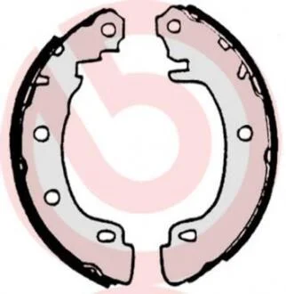 Колодки гальмівні барабанні (комплект 4 шт) BREMBO S 68 522