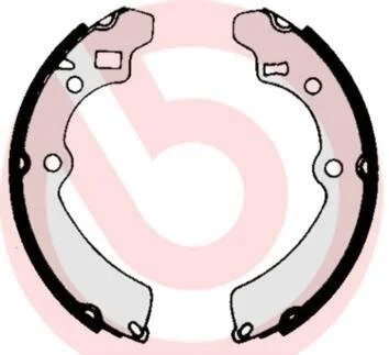 Гальмівні колодки, барабанні BREMBO S 79 512