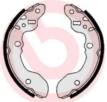Гальмівні колодки, барабанні BREMBO S 79 516