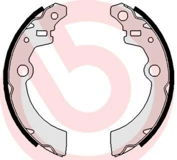 Гальмівні колодки, барабанні BREMBO S 79 523