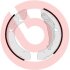Гальмівні колодки, барабанні BREMBO S 83 507 (фото 1)
