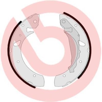 Гальмівні колодки, барабанні BREMBO S 83 507