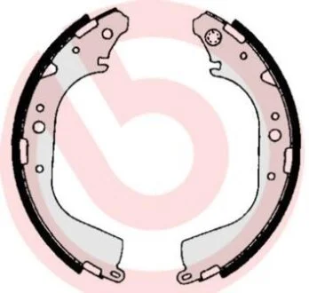 Гальмівні колодки, барабанні BREMBO S 83 530