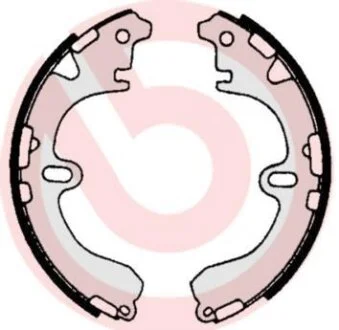 Гальмівні колодки, барабанні BREMBO S 83 531