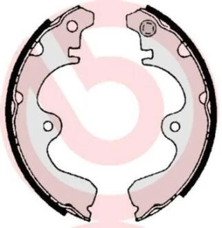 Гальмівні колодки барабанні BREMBO S 83 532