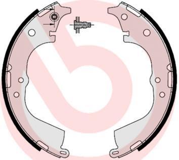 Гальмівні колодки барабанні BREMBO S 83 537
