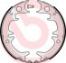 Комплект тормозных колодок, стояночная тормозная система BREMBO S 83 543 (фото 1)