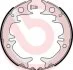 Гальмівні колодки, барабанні BREMBO S 83 543 (фото 1)