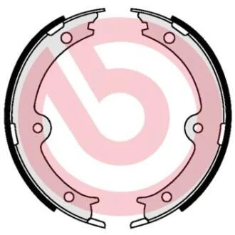 Колодки тормозные LEXUS IS/GS 05- задн. BREMBO S83564