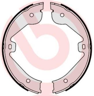 Колодки стояночного тормоза VAG/PORSCHE Q7/TOUAREG/CAYENNE 05- стоян.торм. BREMBO S 85 536
