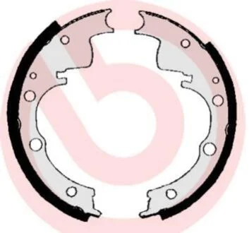 Гальмівні колодки, барабанні BREMBO S A6 502